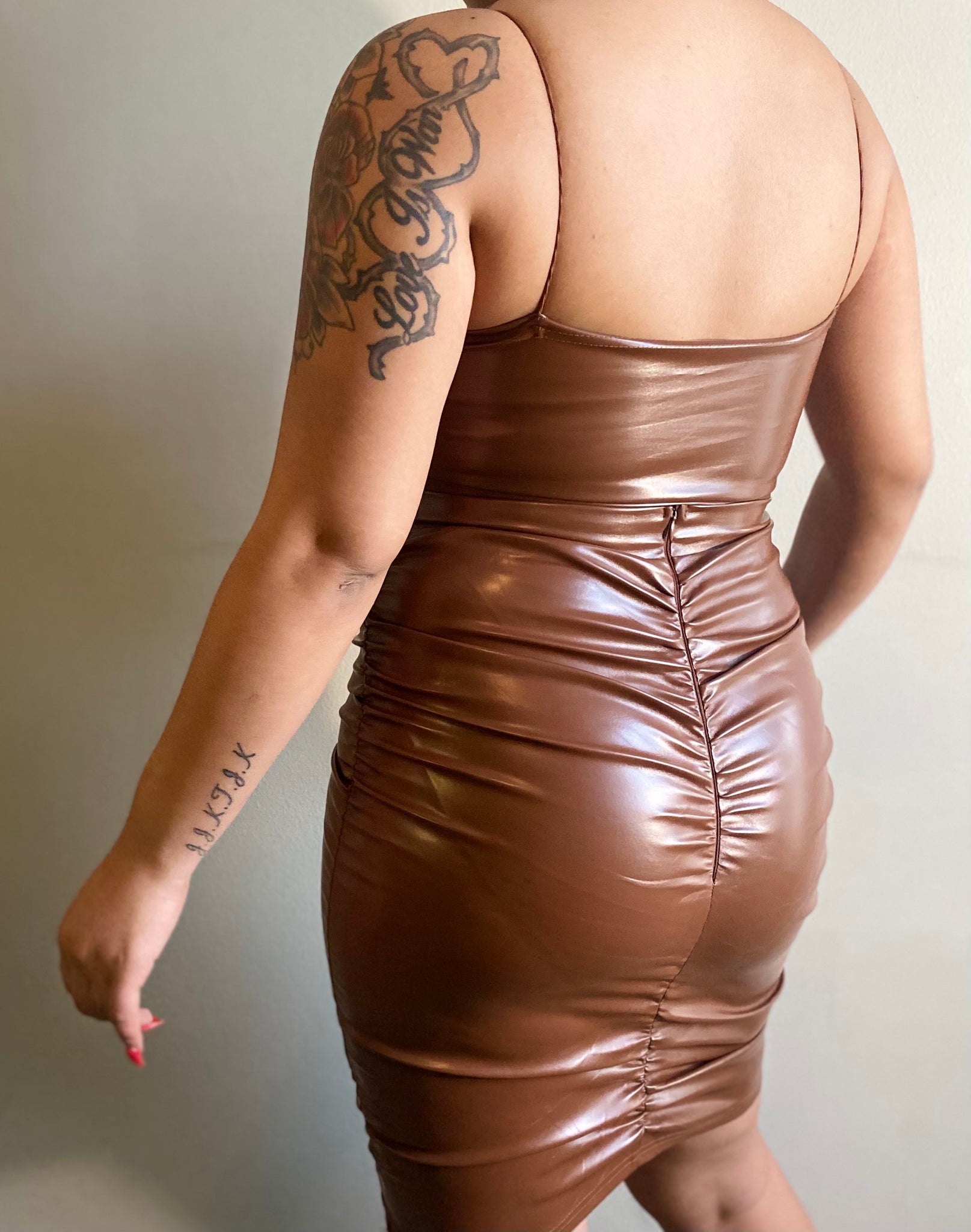 Mocha Leather Set