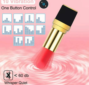 10 frequency Lipstick Vibrator